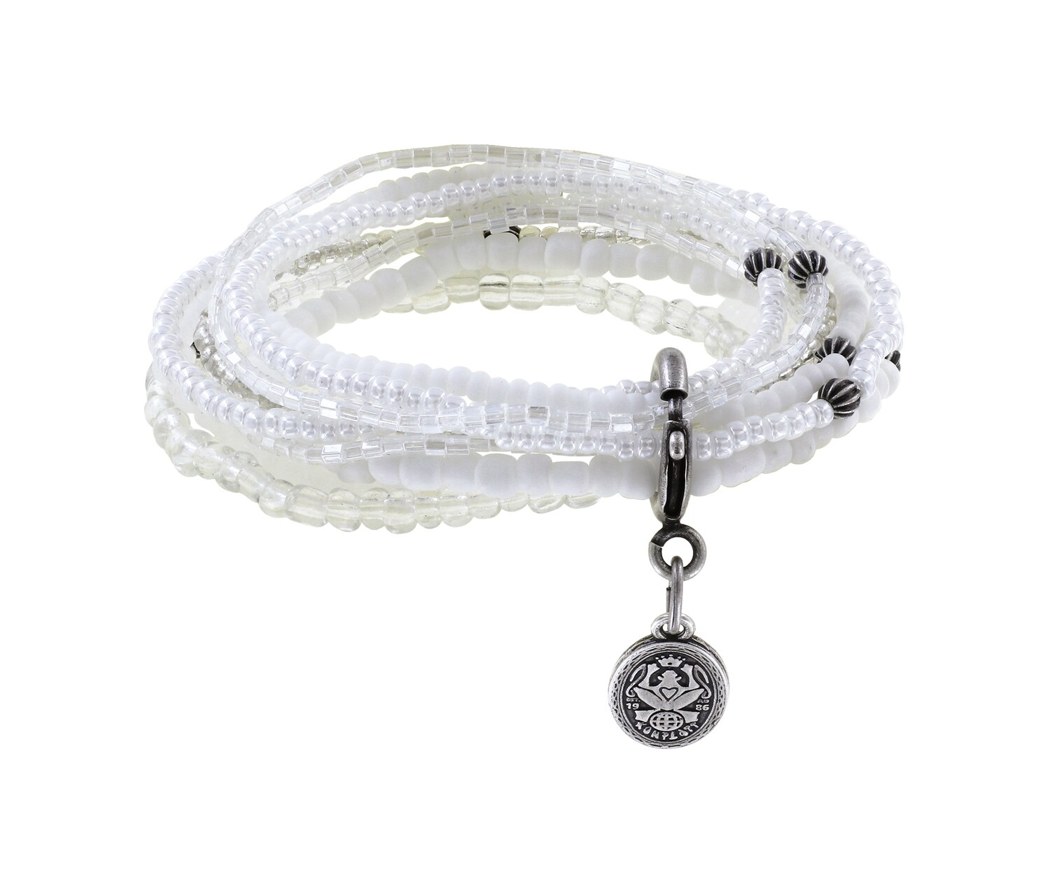 Konplott Armband "Petit Glamour d´Afrique" weiß