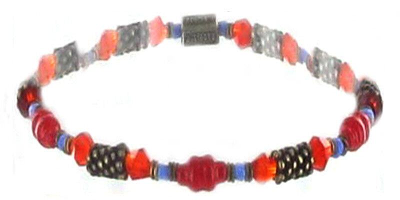 Konplott Armband "Petit Glamour d' Afrique" Rot, Orange