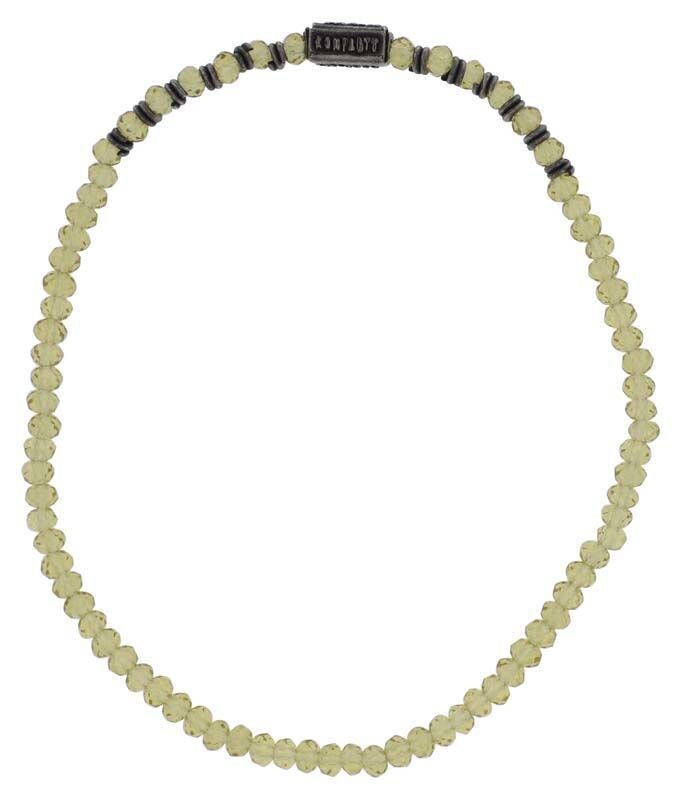 Konplott Armband "Petit Glamour d' Afrique" Gelbgrün