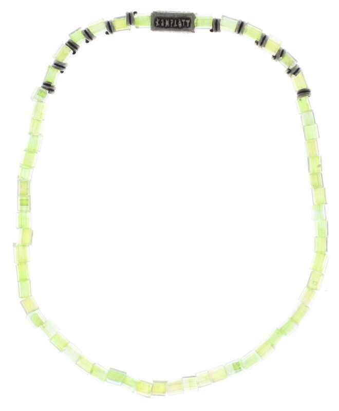 Konplott Armband "Petit Glamour d' Afrique" Gelbgrün
