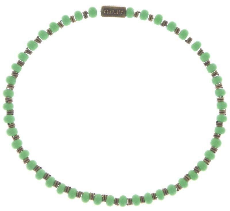 Konplott Armband Konplott Armband "Petit Glamour d' Afrique" Grün
