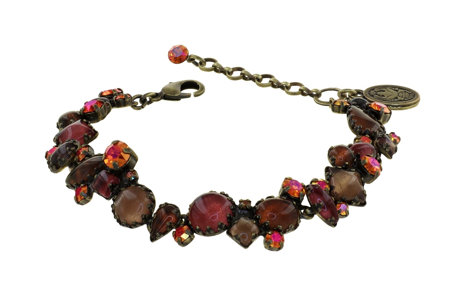 ​Konplott Armband "Jelly Star" multi braun/orange