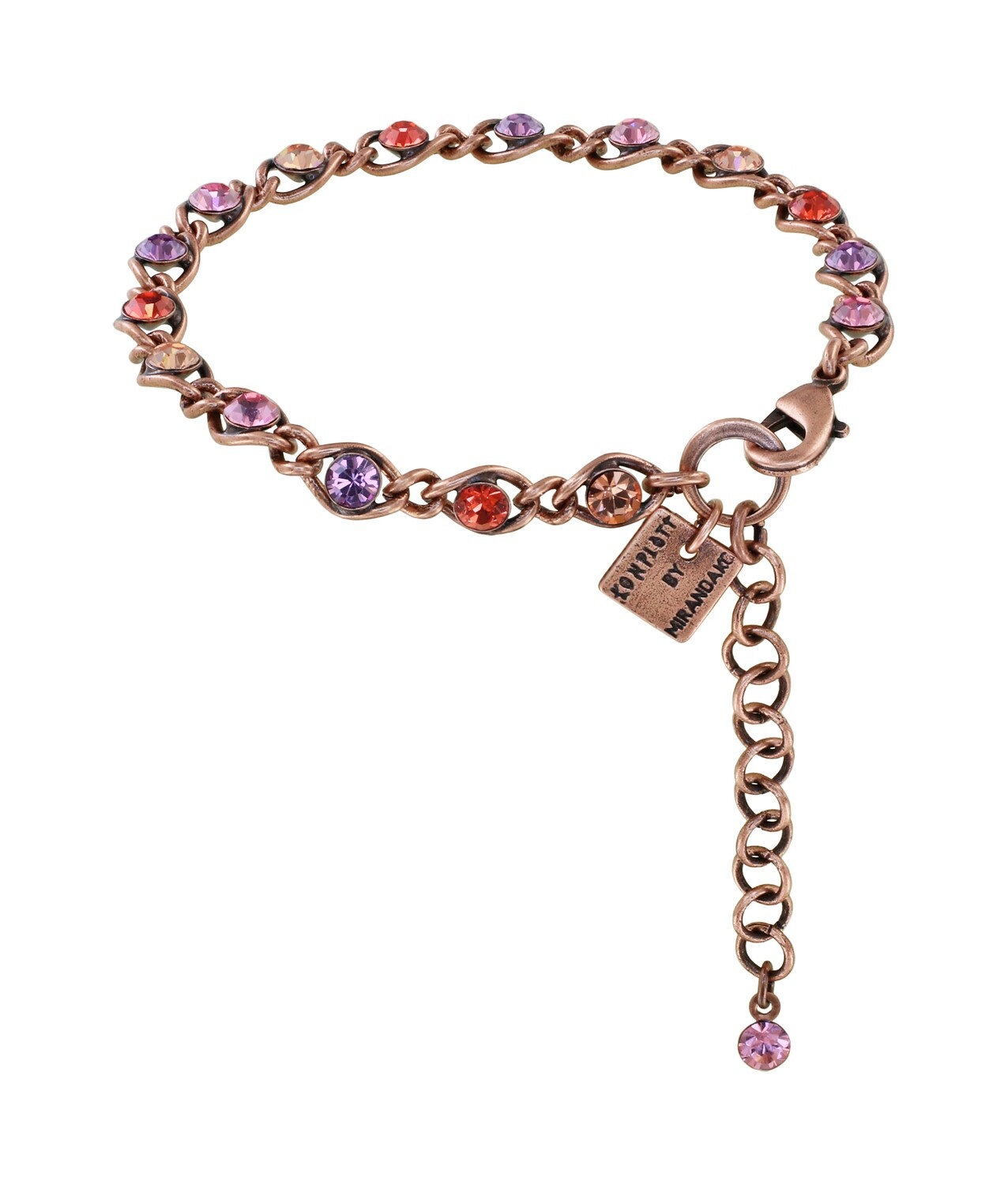 Konplott Armband "Magic Fireball" beige/pink