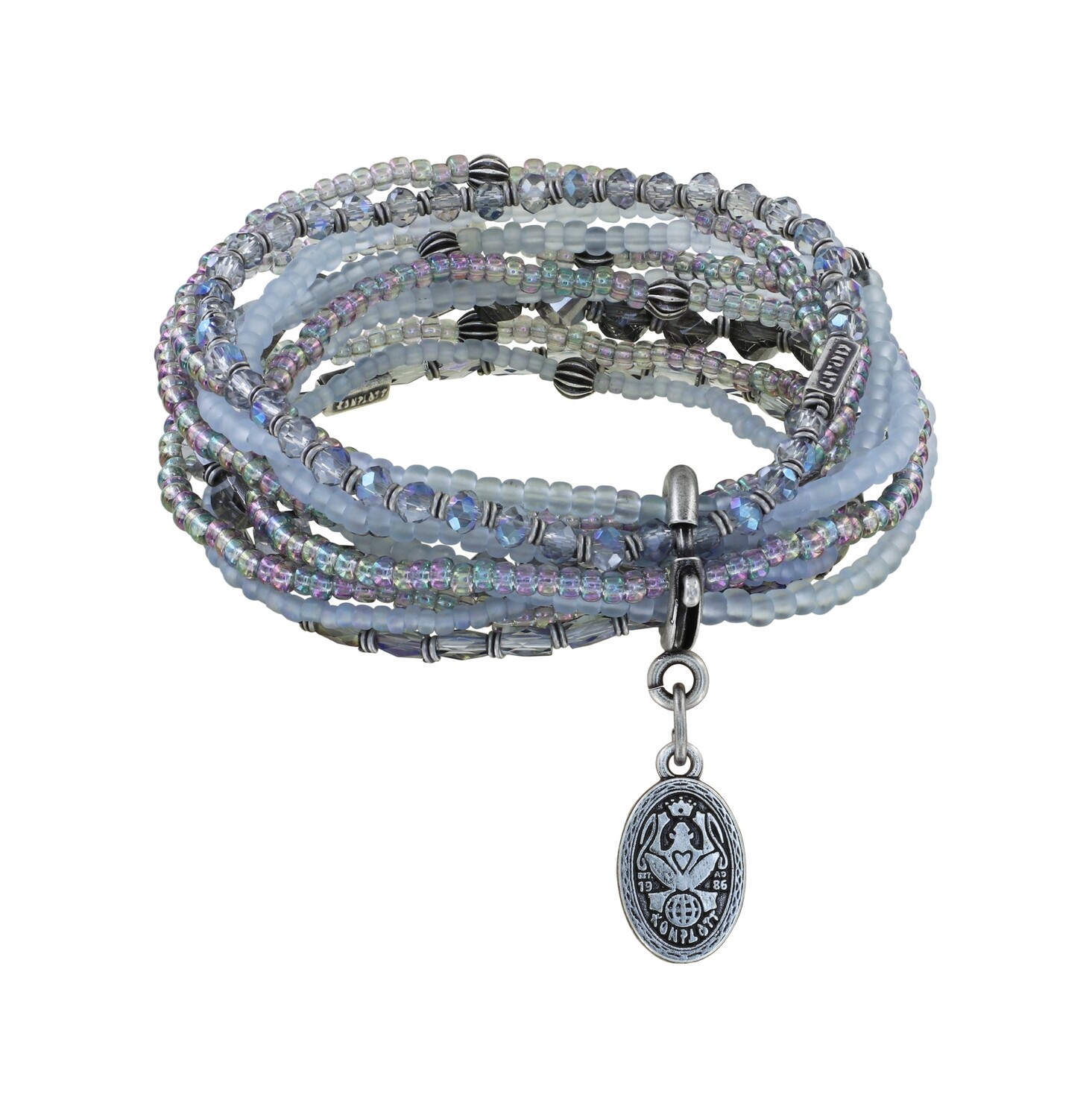 Konplott Armband "Petit Glamour d'Afrique" grau