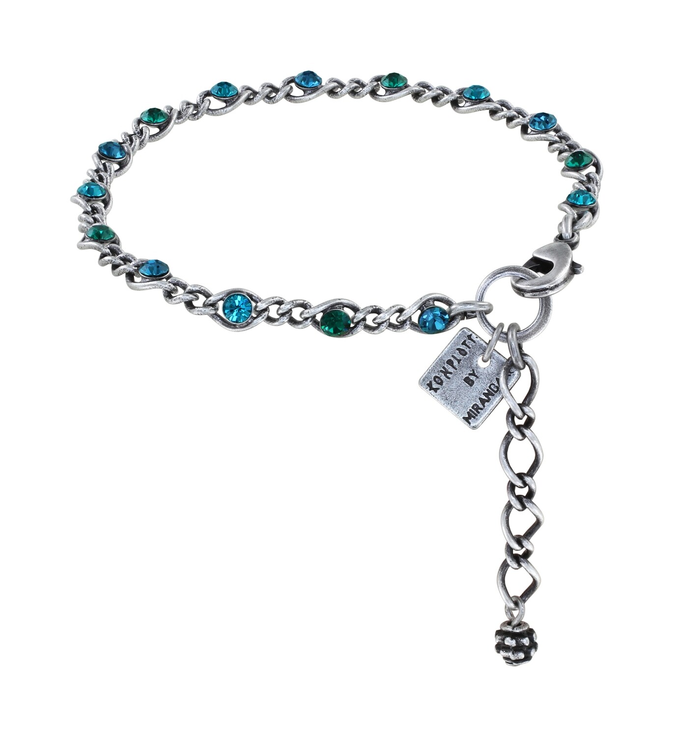 Konplott Armband mini "Magic Fireball" grün