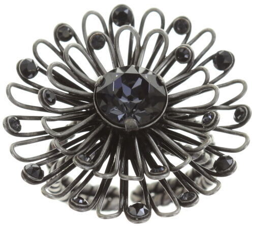 Konplott Ring "Distel" schwarz