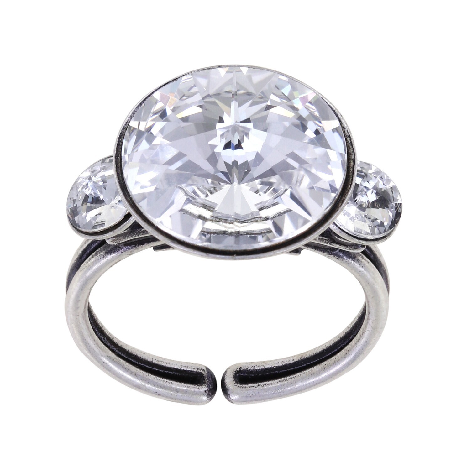 Konplott Ring "Rivoli" crystal