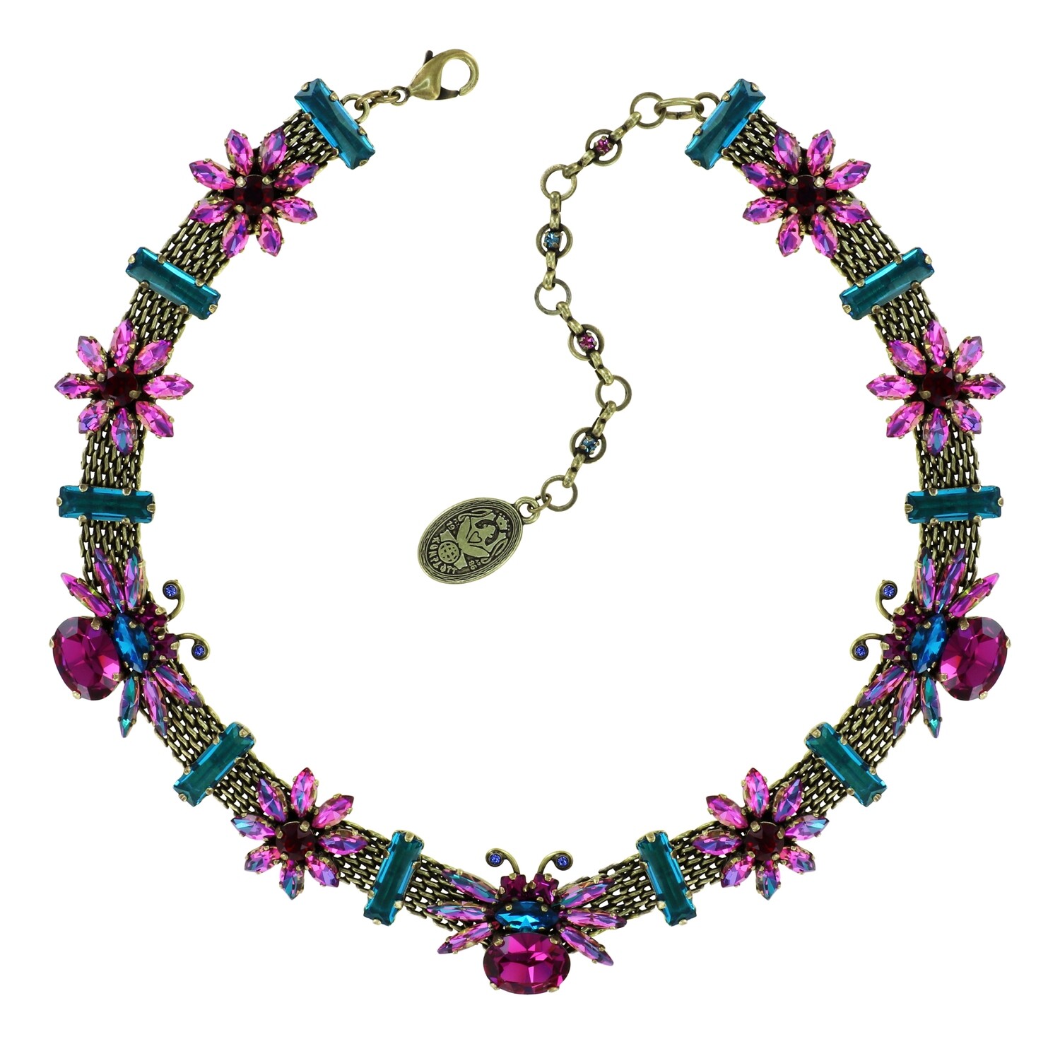 Konplott Collier "Love Bugs" multi/grün