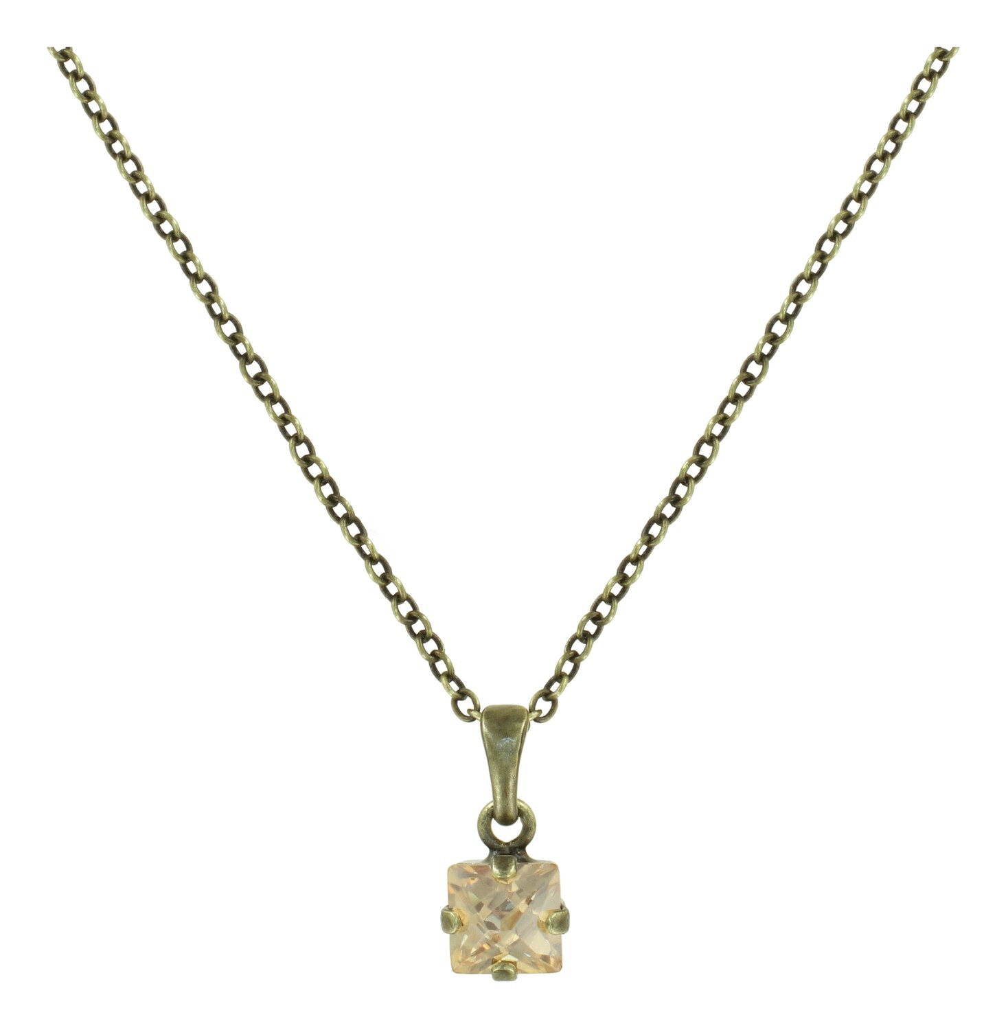 Konplott Kette mit Anhänger (S) "Punk Classics" beige