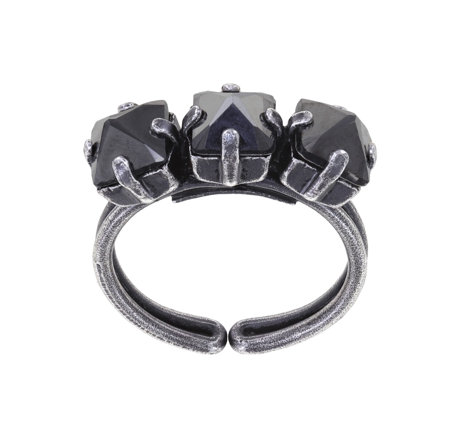 Konplott Ring (S) "Punk Classics" schwarz
