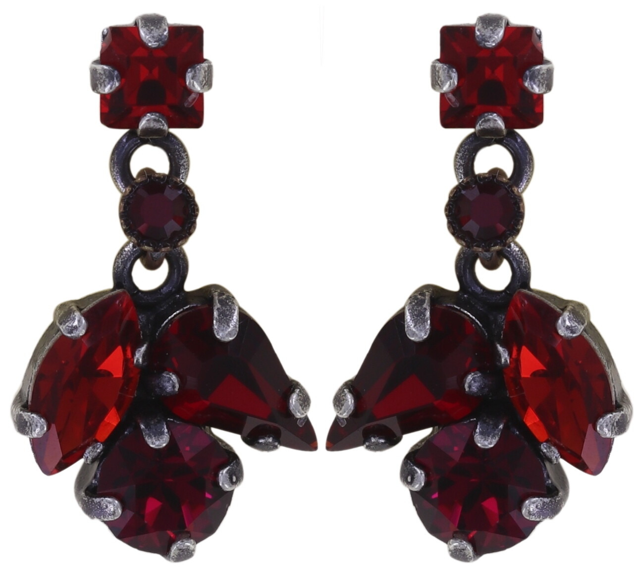 Konplott Ohrringe "Ballroom" Rot