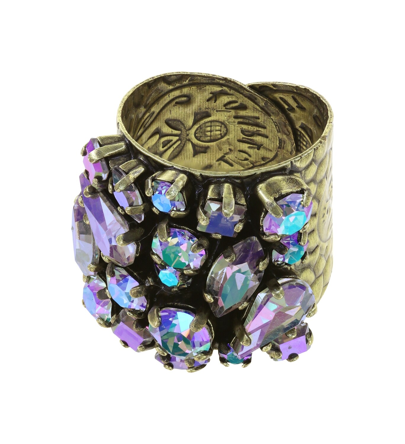Konplott Ring "Ballroom" Lila - vitrail