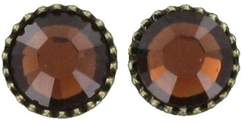 Konplott Ohrringe "Black Jack" Orange, verspiegelt