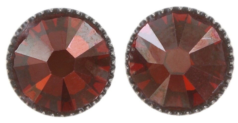 Konplott Ohrringe "Black Jack" Rot