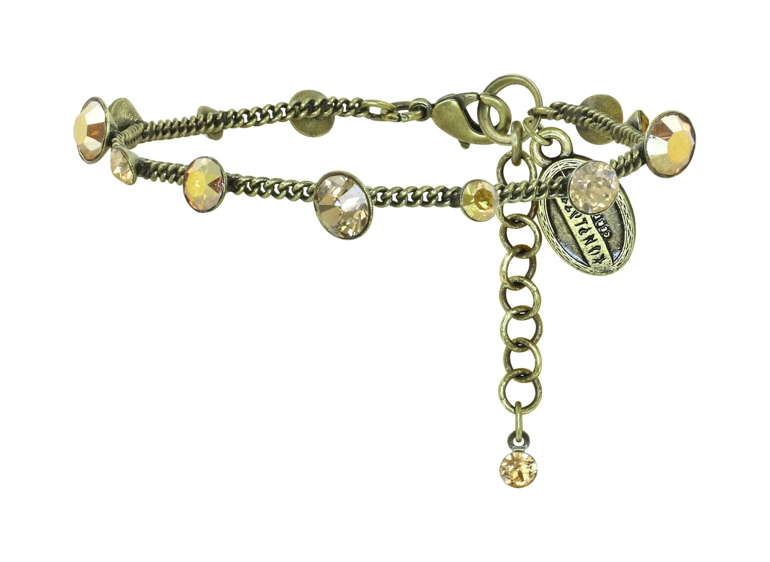 Konplott Armband "Gorgeous" grün/ braun
