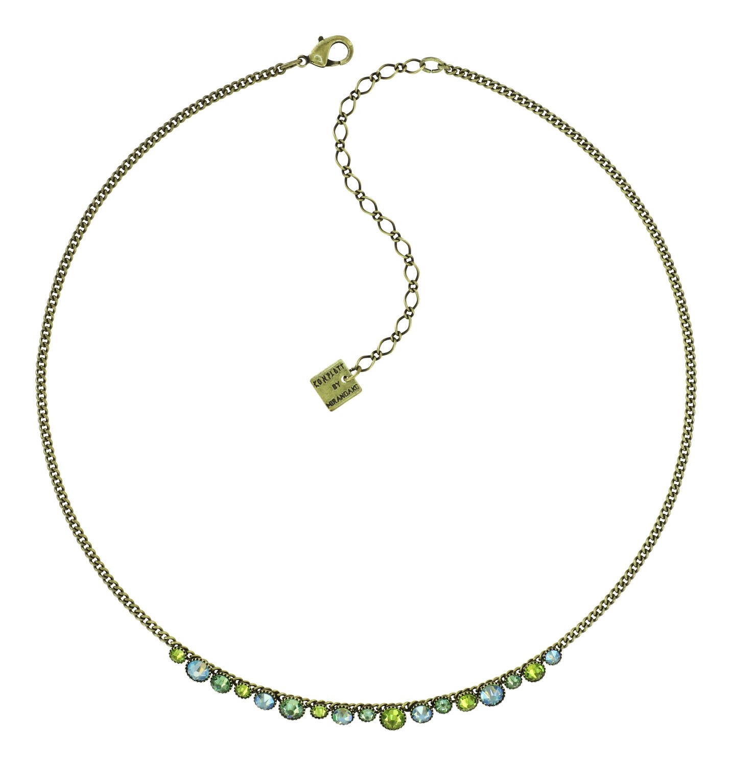 Konplott Kette "Water Cascade" green