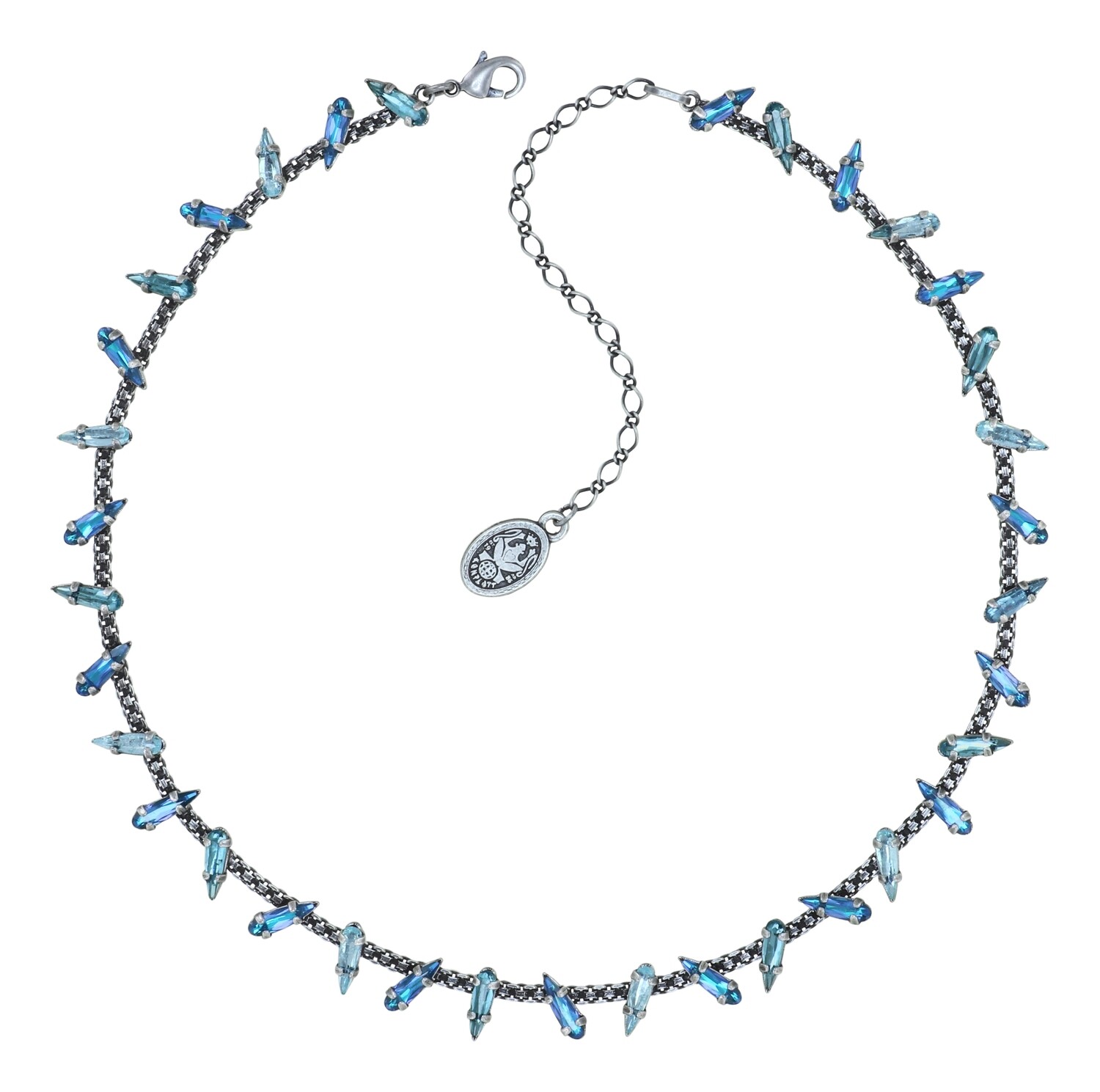 Konplott Kette "Jumping Drops" blue