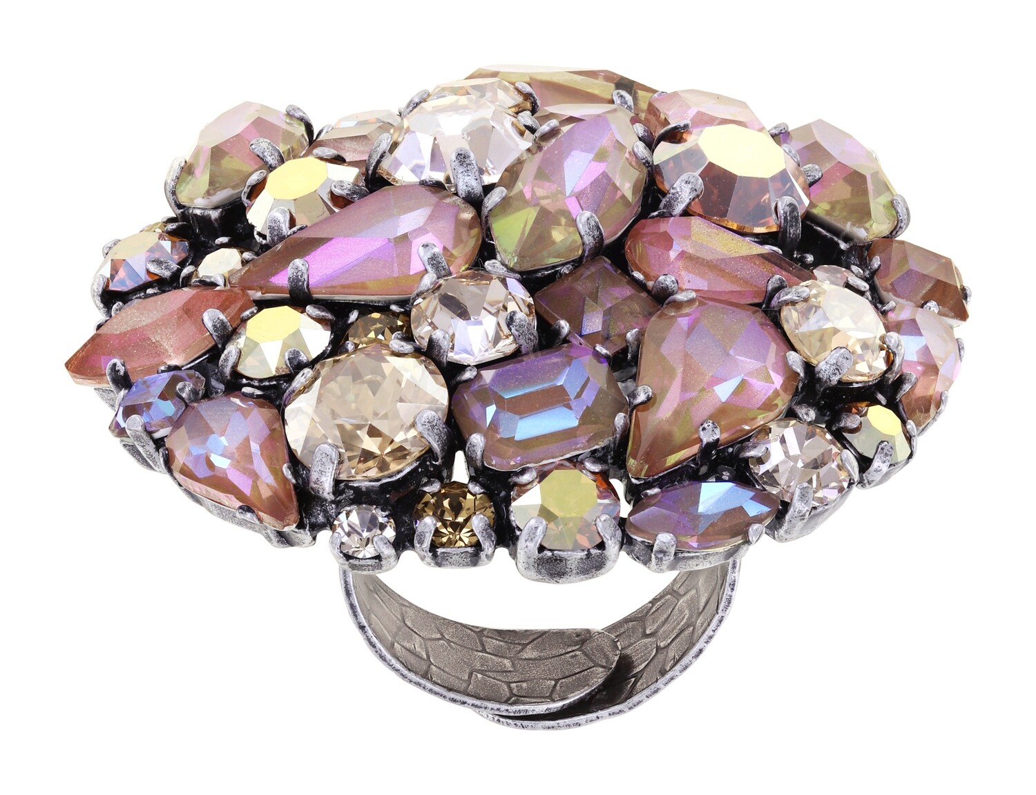 Konplott Ring L "Ballroom" brown