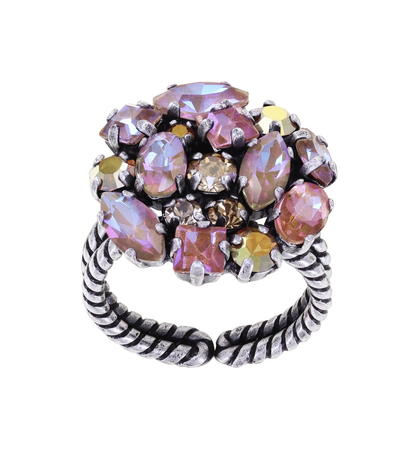 Konplott Ring S "Ballroom" brown