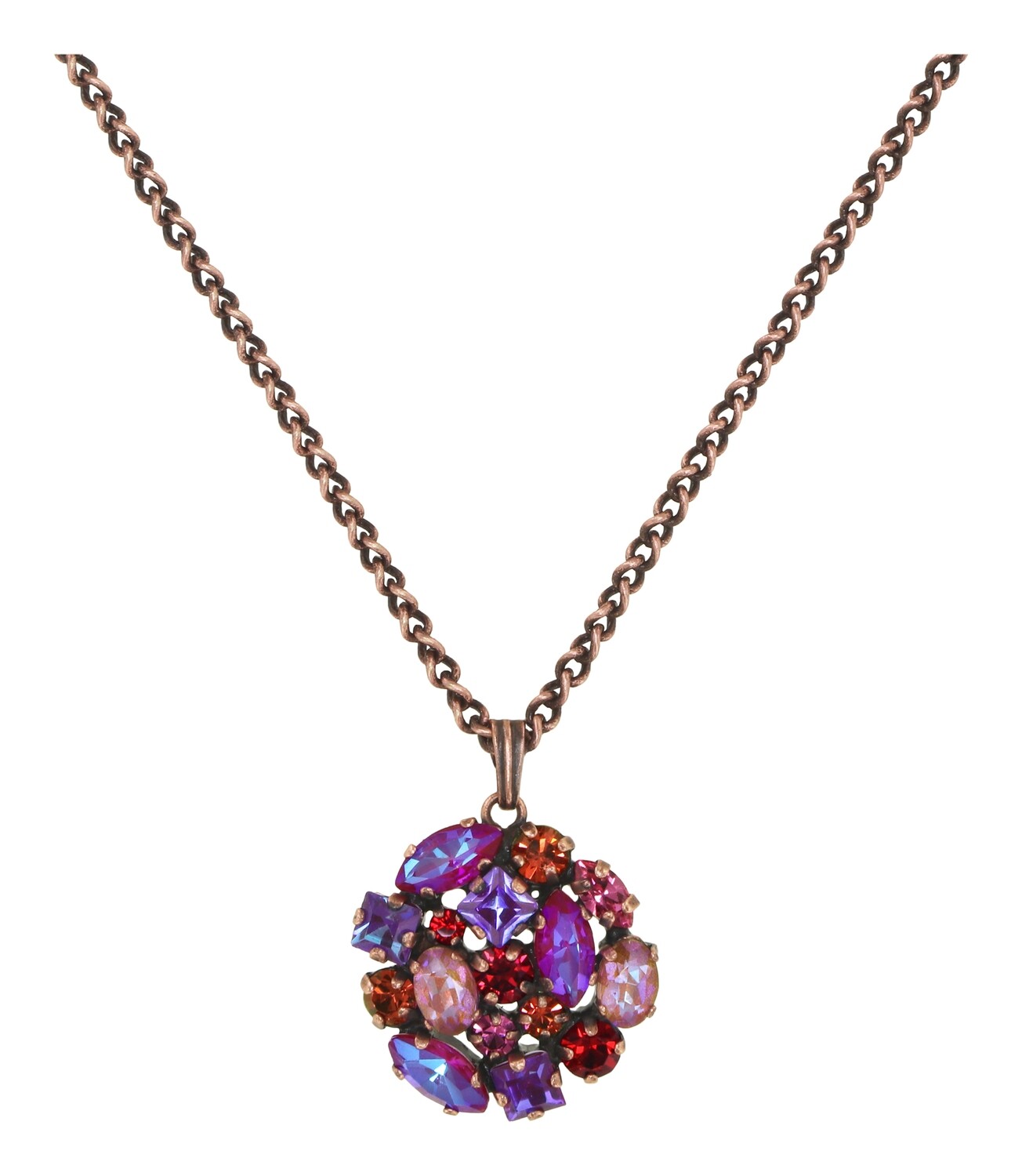 Konplott Kette S lang "Ballroom" red/pink