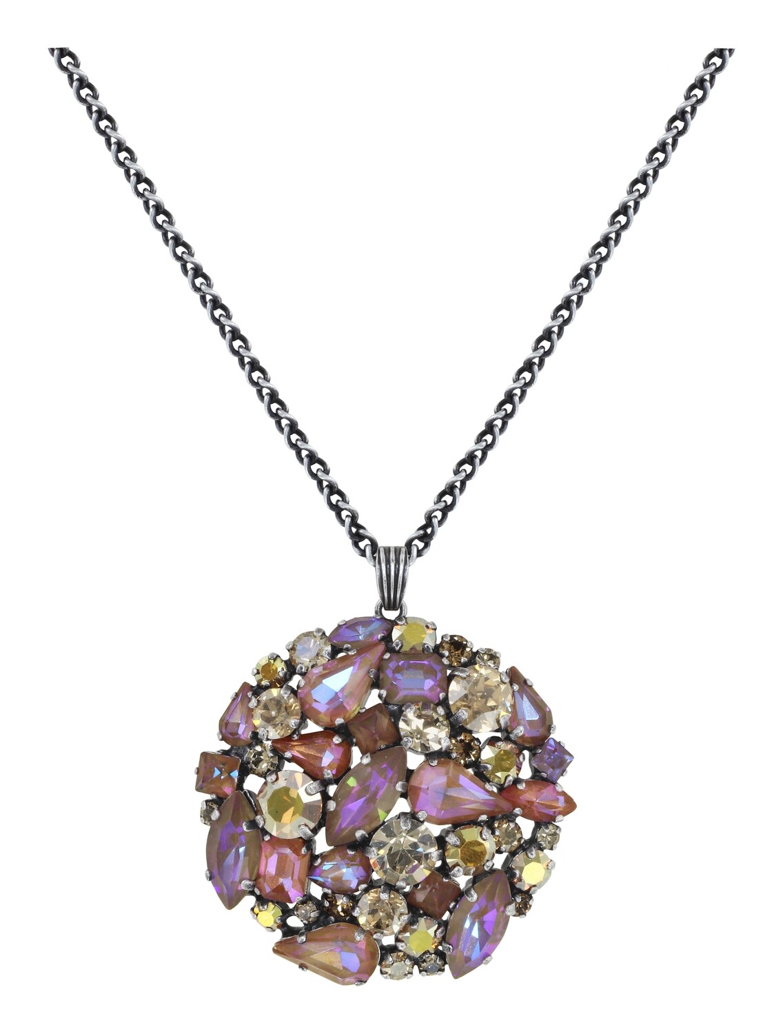 Konplott Kette L lang "Ballroom" brown