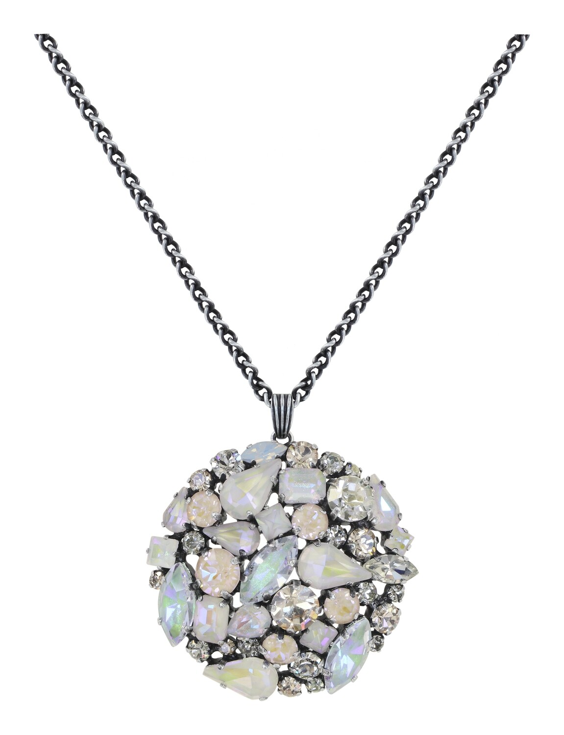 Konplott Kette L lang "Ballroom" white