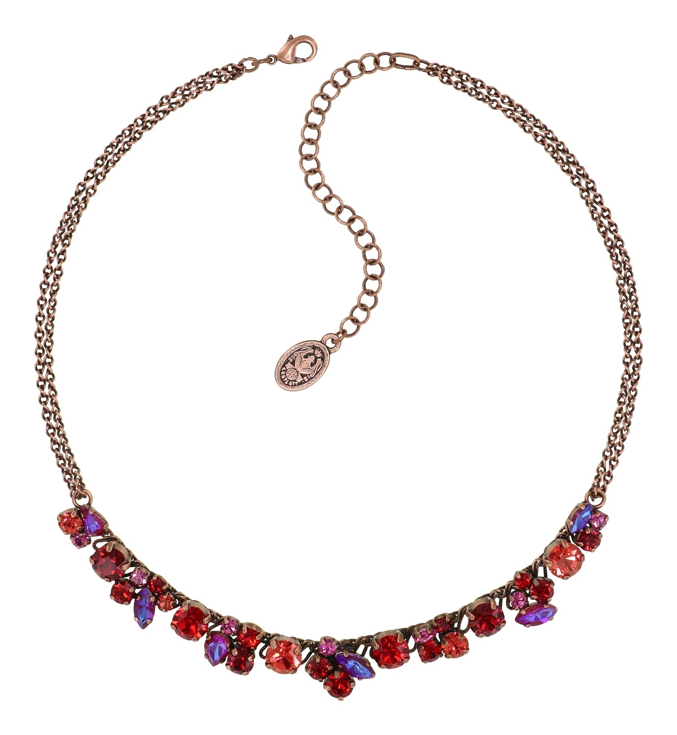 Konplott Kette "Ballroom" red/pink