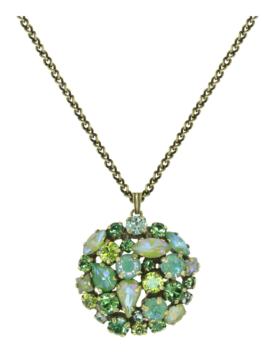 Konplott Kette Anhänger M "Ballroom" green