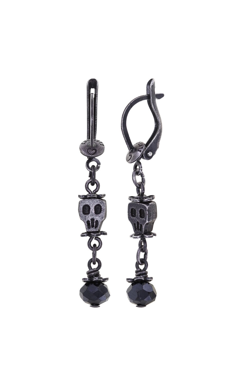 Konplott Ohrhänger "Love, Hope and Destiny" black