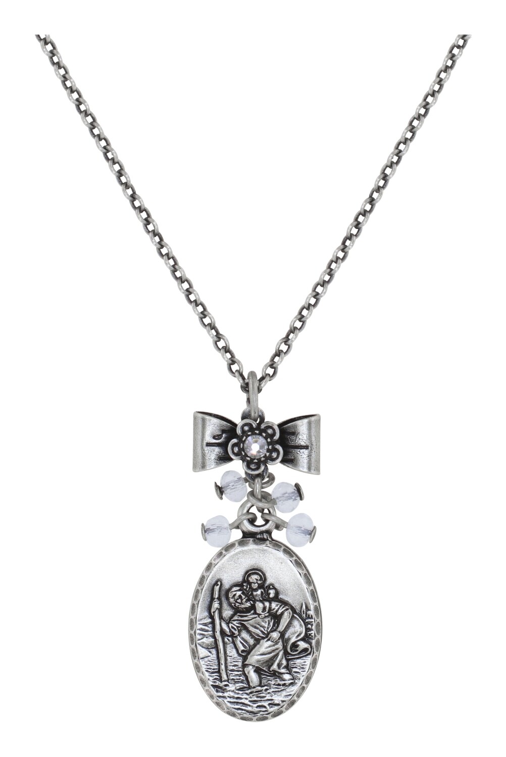 Konplott Kette Anhänger "Love, Hope and Destiny" white