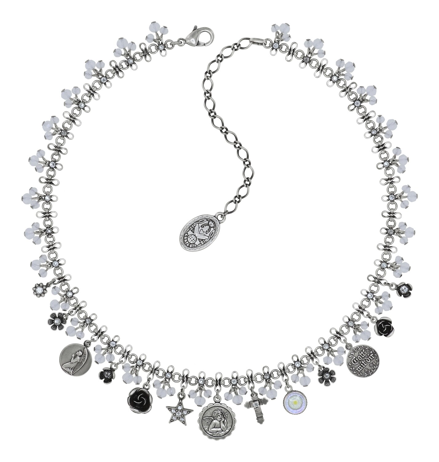 Konplott Kette "Love, Hope and Destiny" white