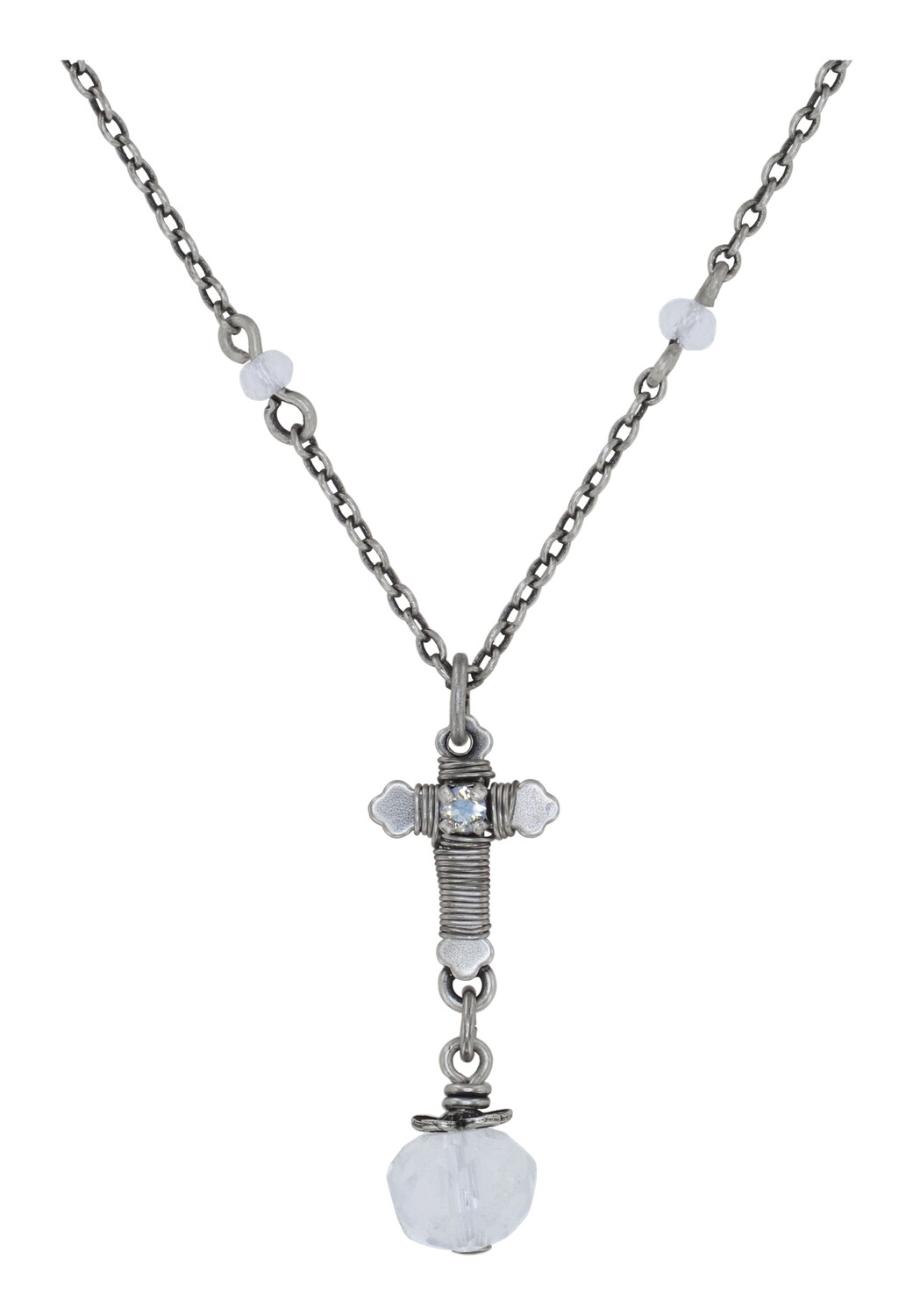 Konplott Kette Anhänger "Love, Hope and Destiny" white