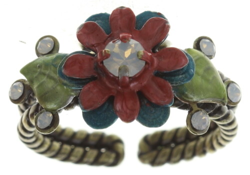 Konplott Ring "Mille Fleurs" Multi