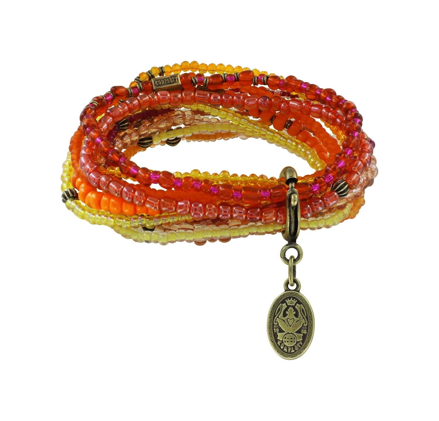 Konplott Armband elastisch "Petit Glamour d´Afrique" multi