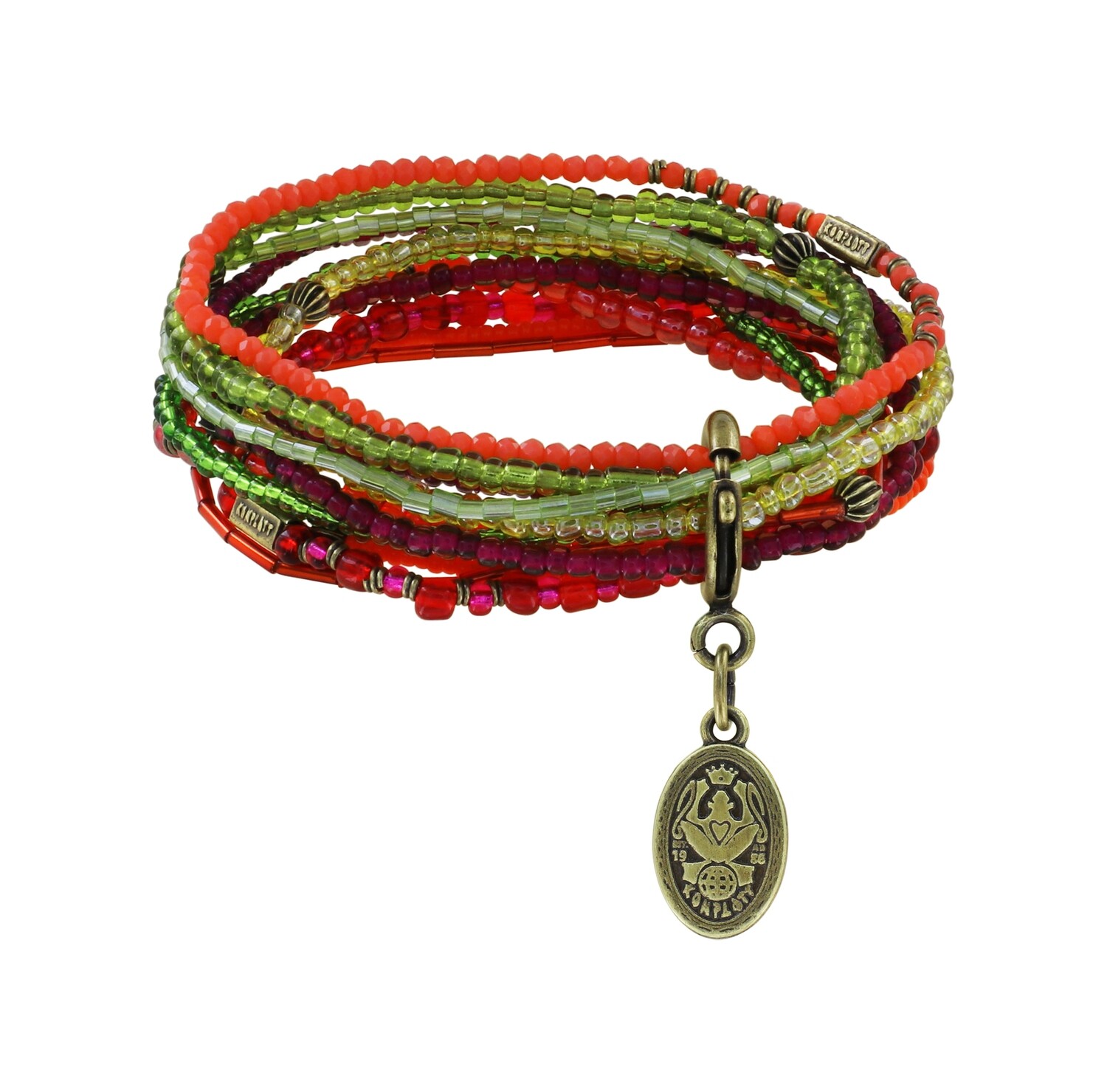 Konplott Armband elastisch "Petit Glamour d´Afrique" multi