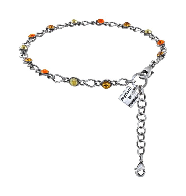 Konplott Fußkette Konplott Fußkette "Magic Fireball" orange