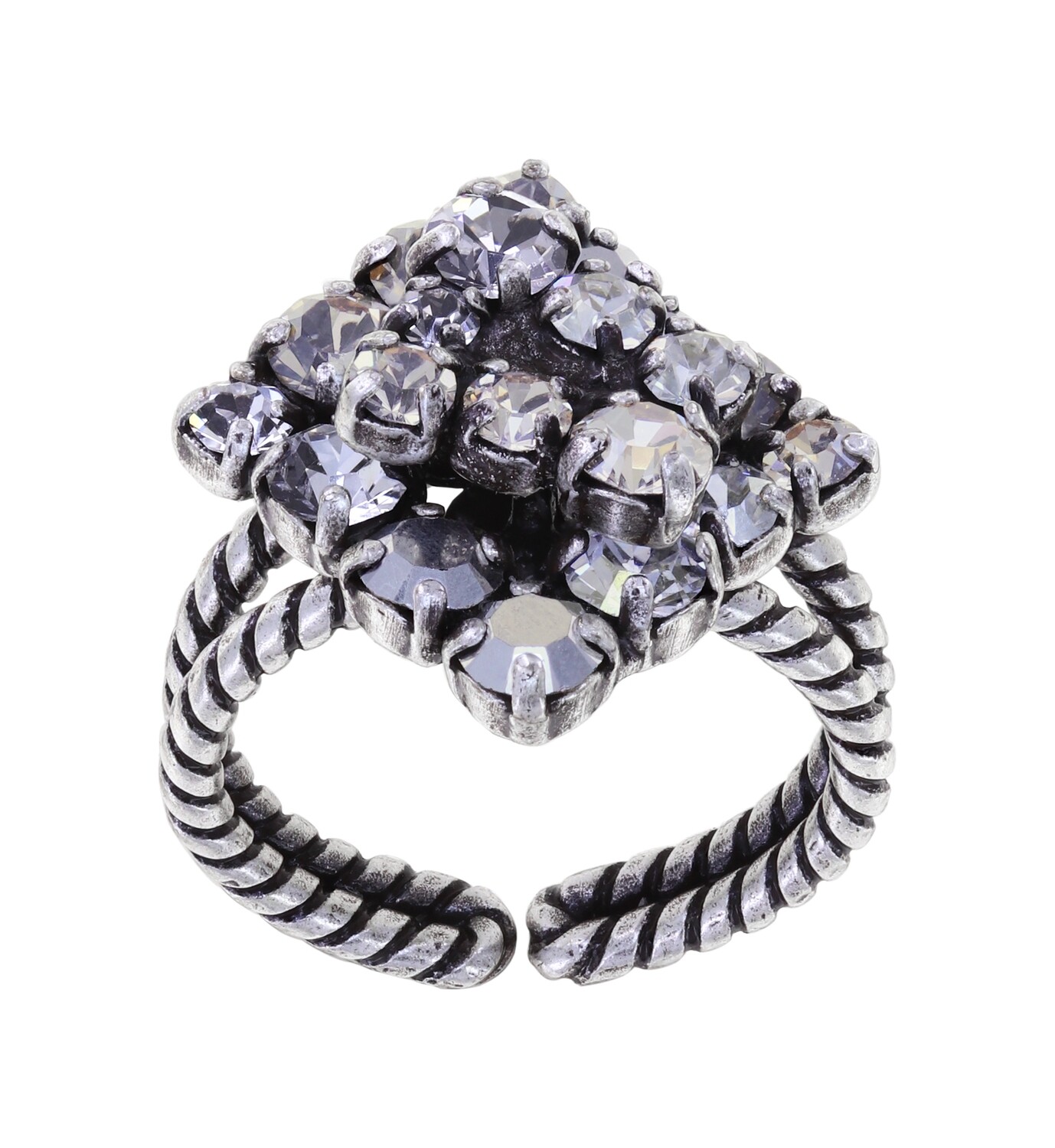 Konplott Ring "Mytrix" white