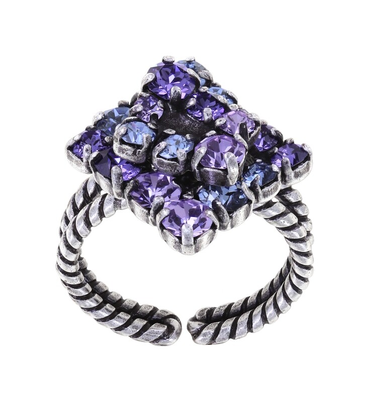 Konplott Ring Konplott Ring "Mytrix" lila