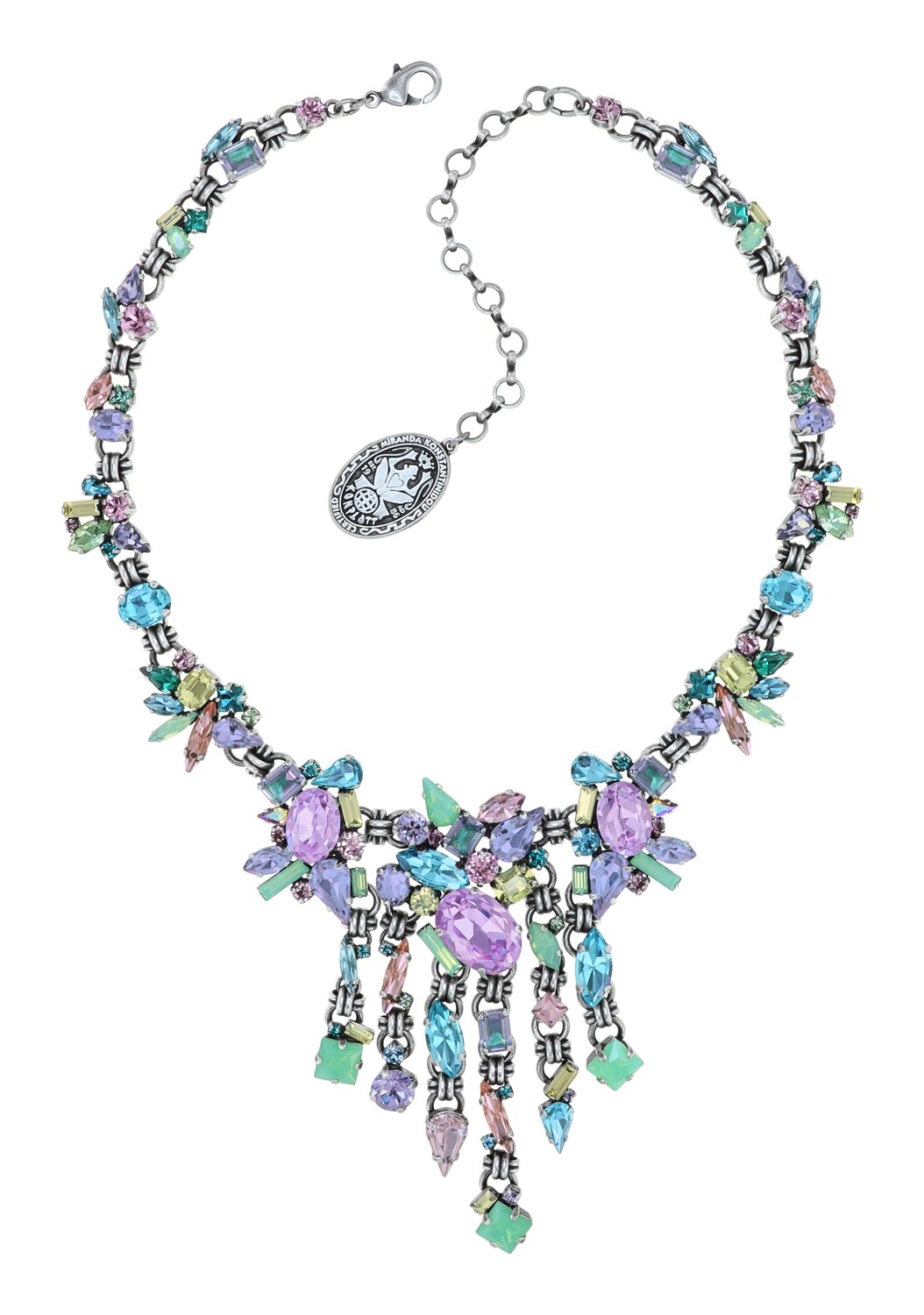 Konplott Collier "Love Letters" pastel multi