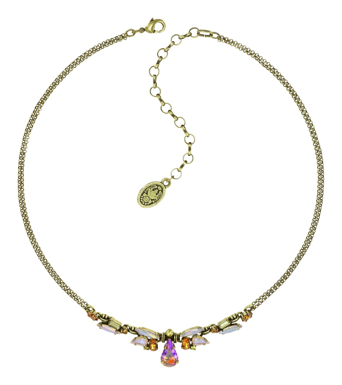 Konplott Kette "Love Letters" yellow