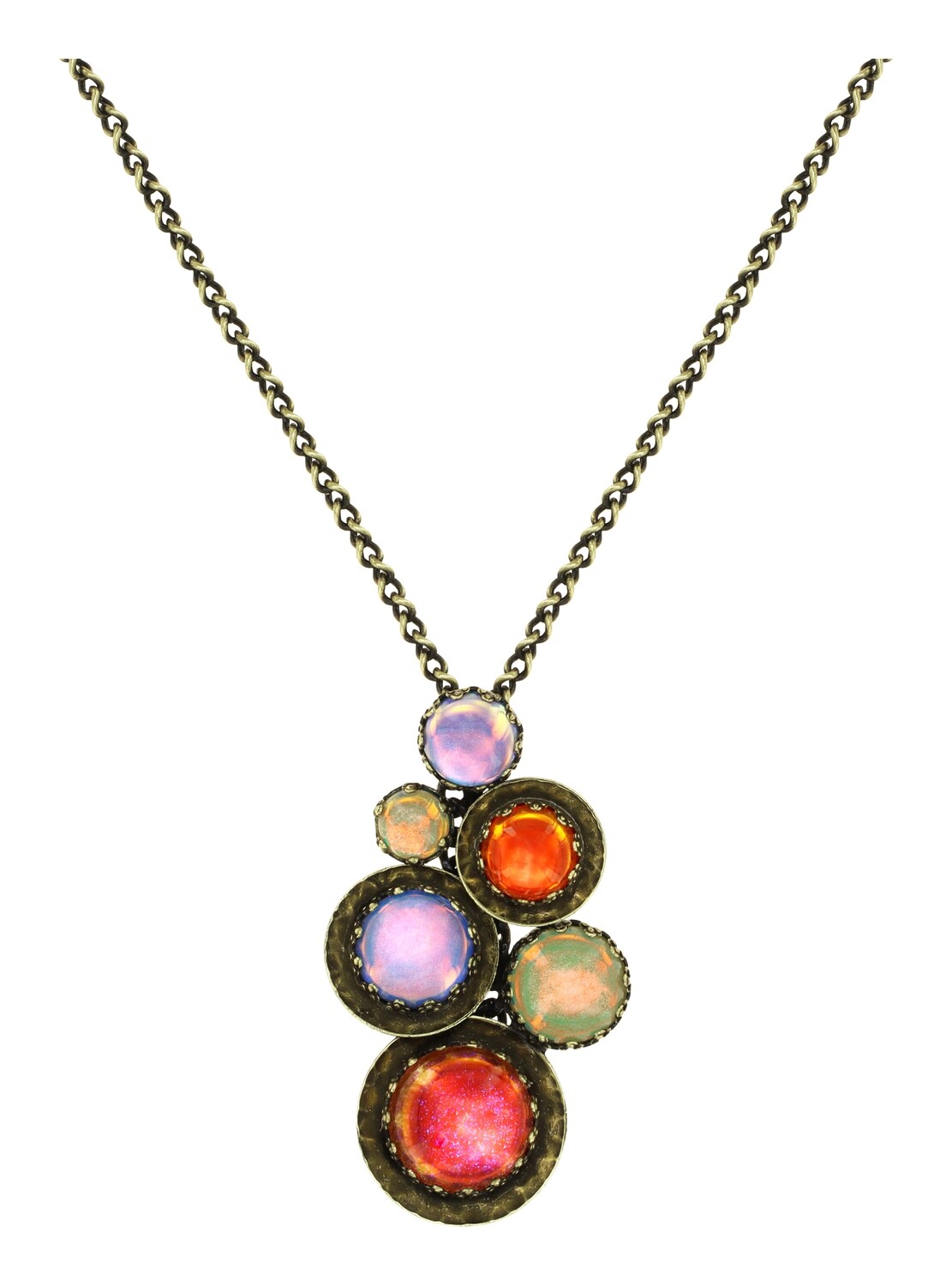 Konplott Kette mit Anhänger "Honey Drops" space multi