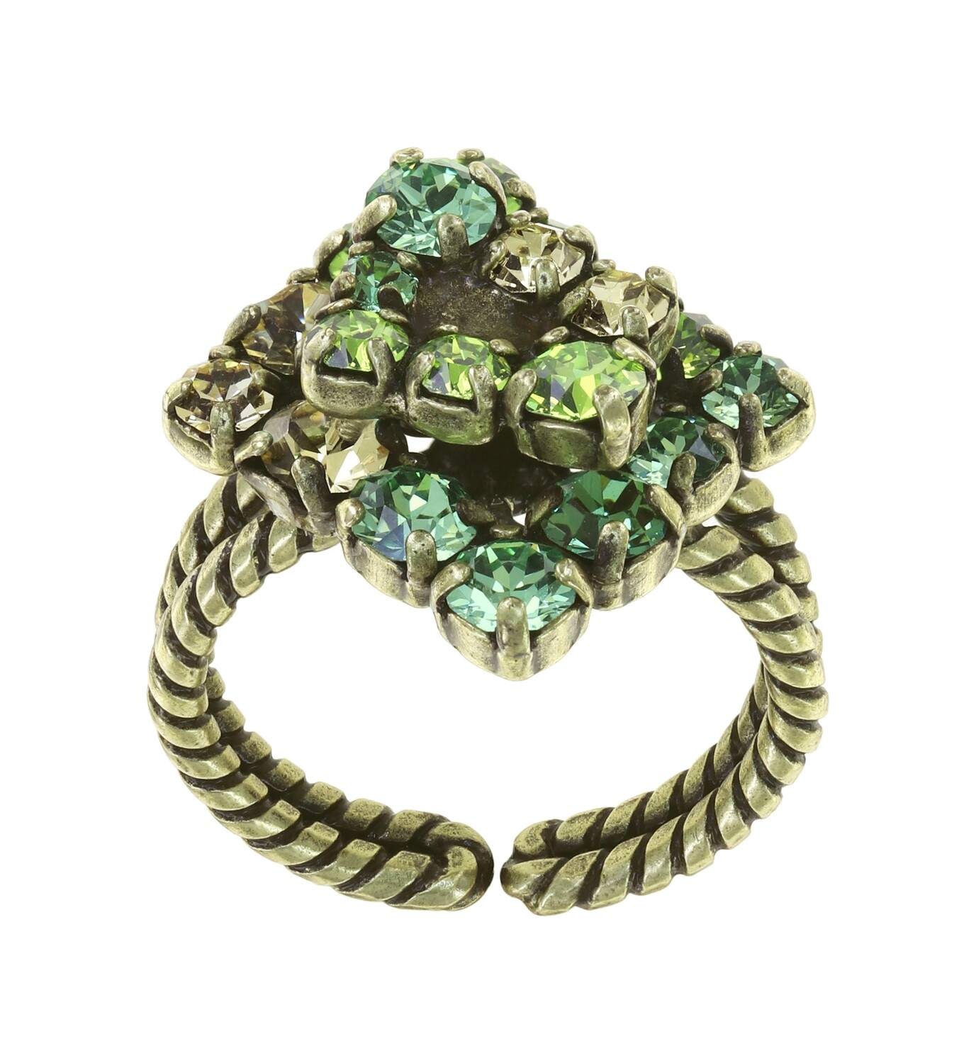Konplott Ring "Mytrix" grün