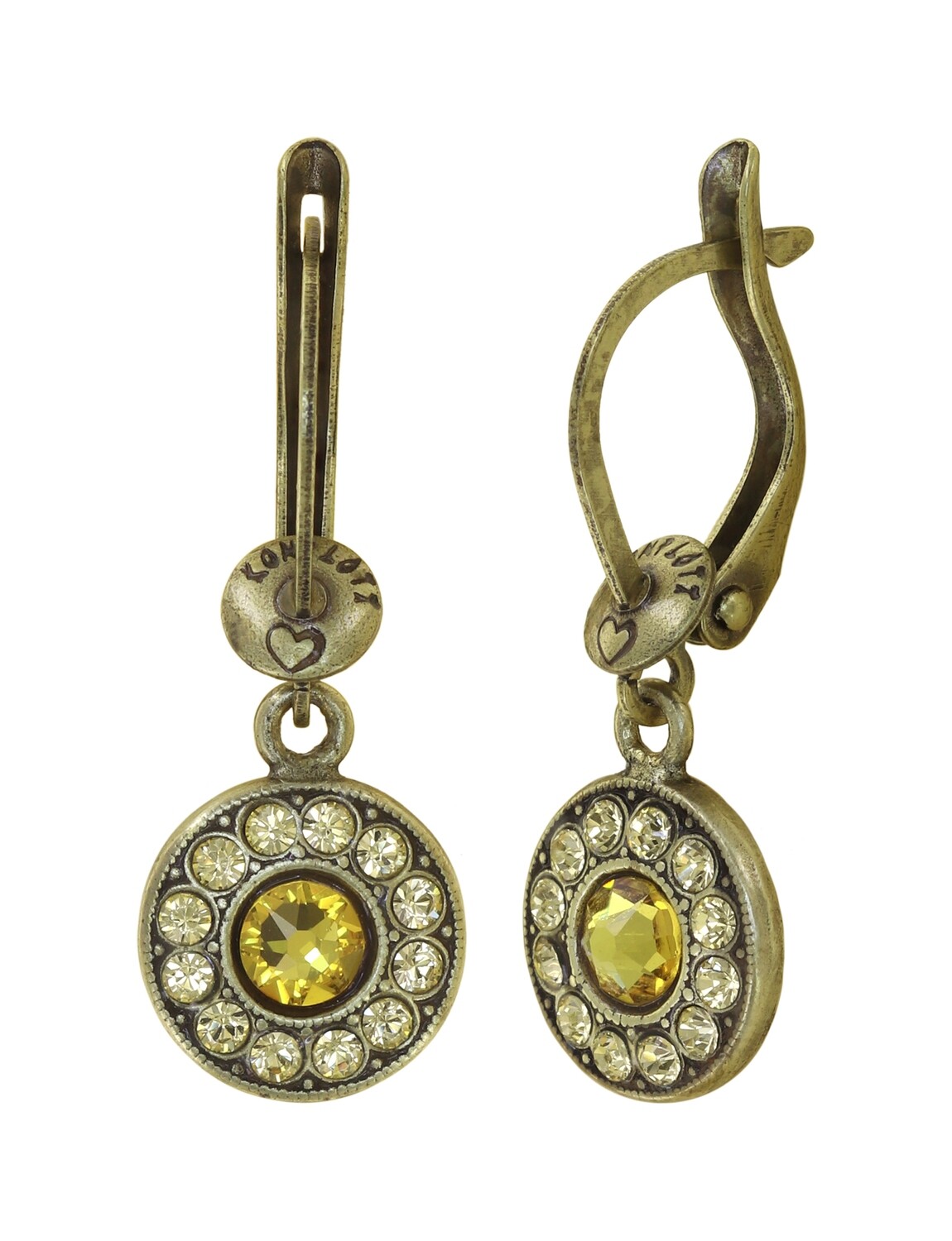 ​Konplott Ohrringe "Spell on you" yellow