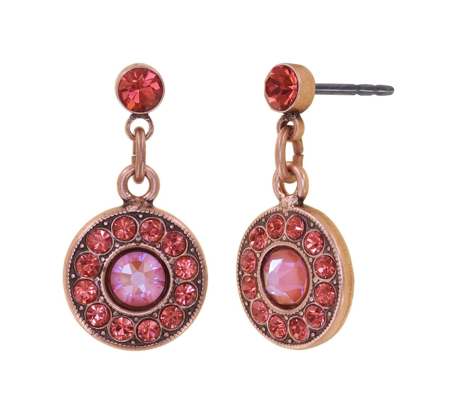 Konplott Ohrstecker baumelnd "Spell on You" coralline