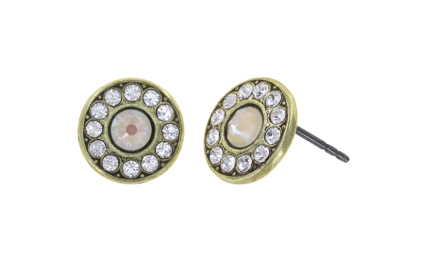 Konplott Ohrstecker "Spell on You" white
