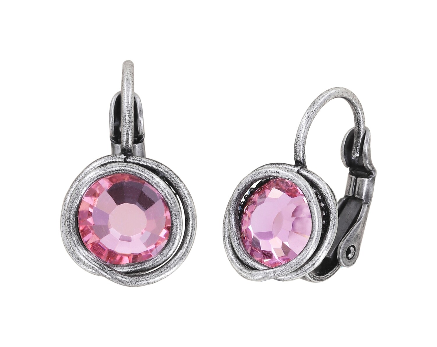 Konplott Ohrhänger "Sparkle Twist" pink