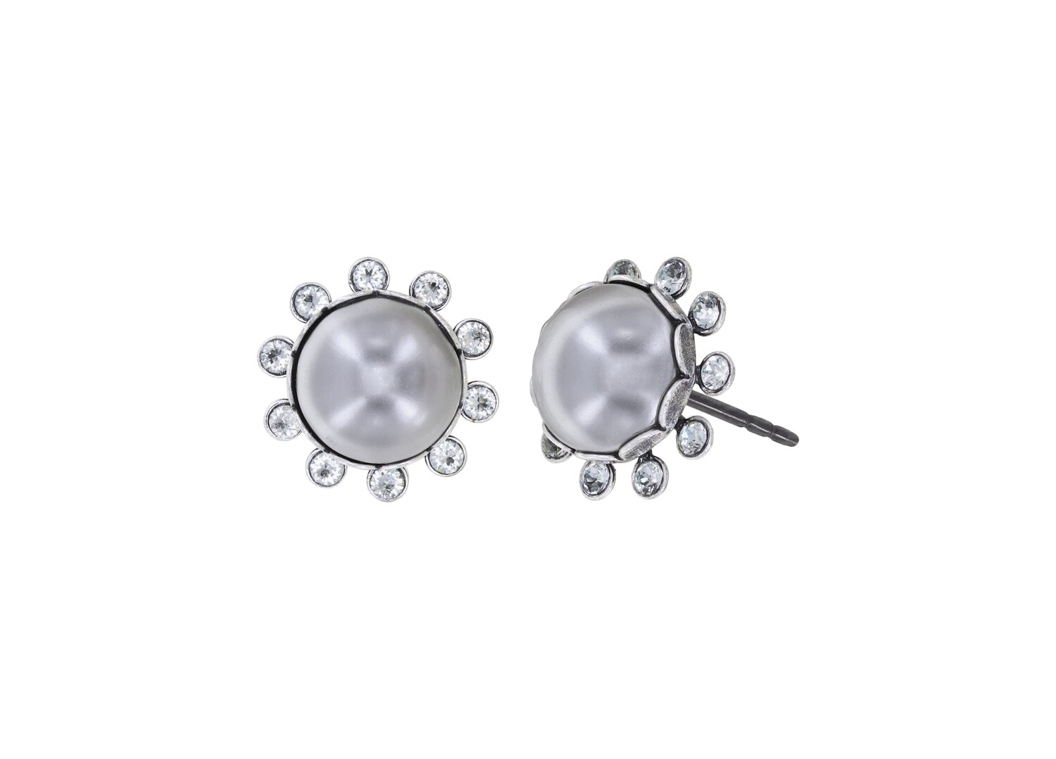 Konplott Ohrstecker "Daily Desire" grey