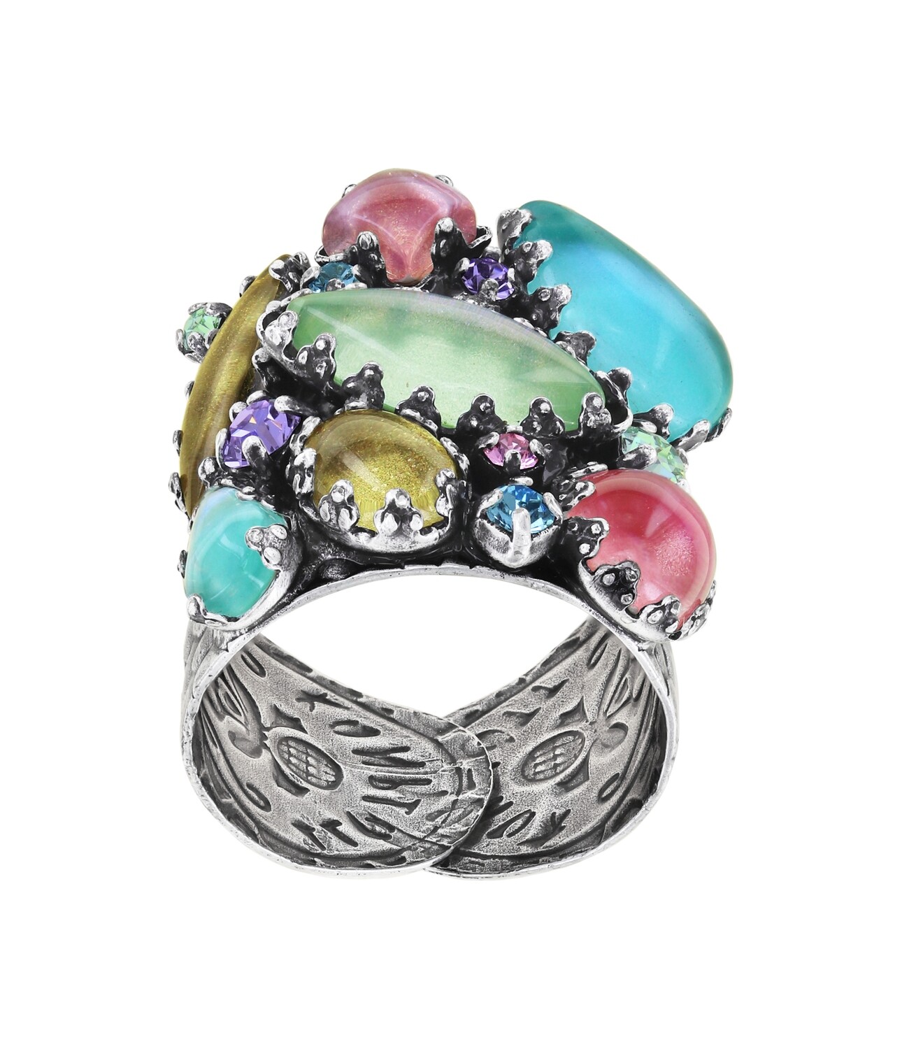 Konplott Ring "Jelly Star" pastel multi