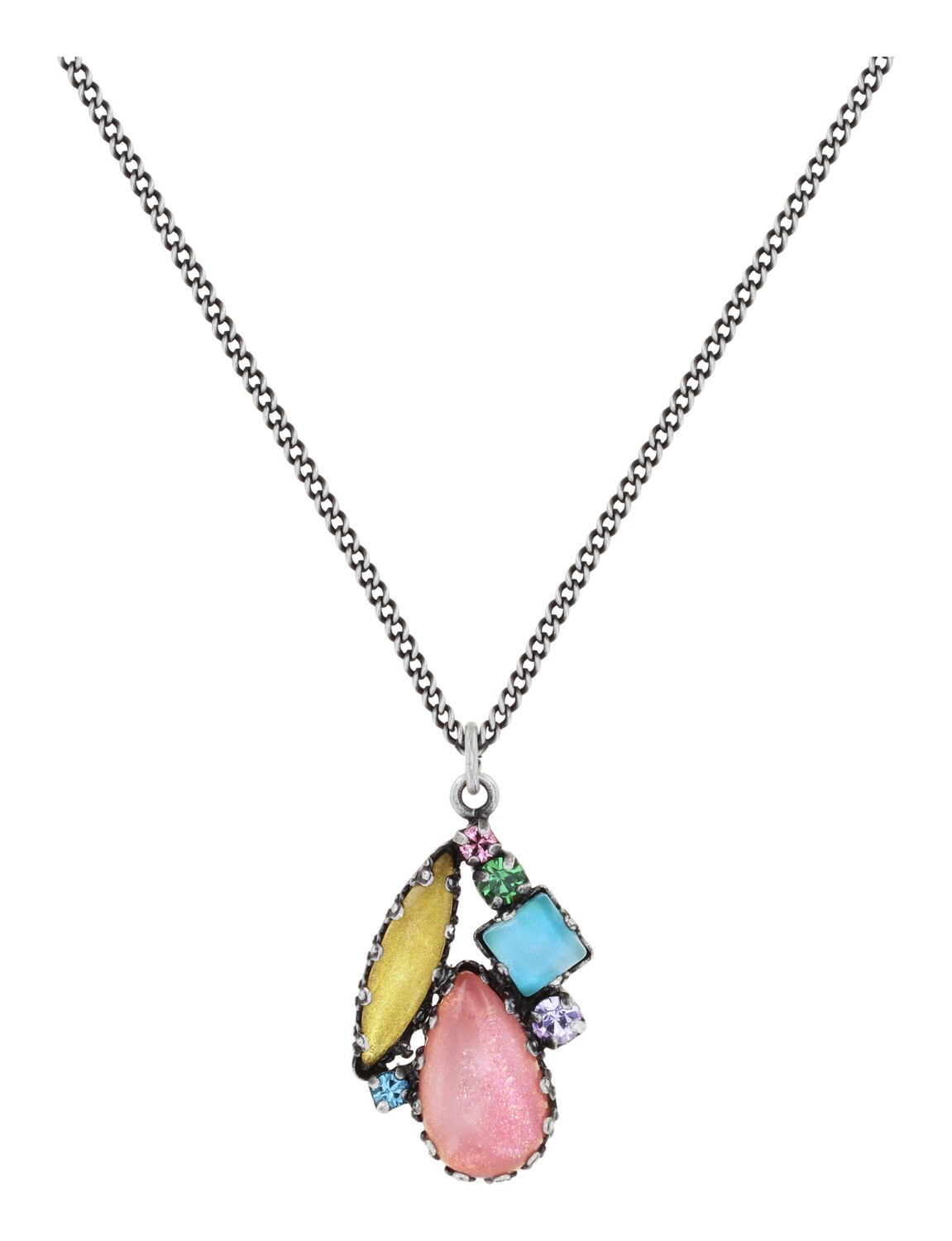 Konplott Kette Anhänger "Jelly Star" pastel multi