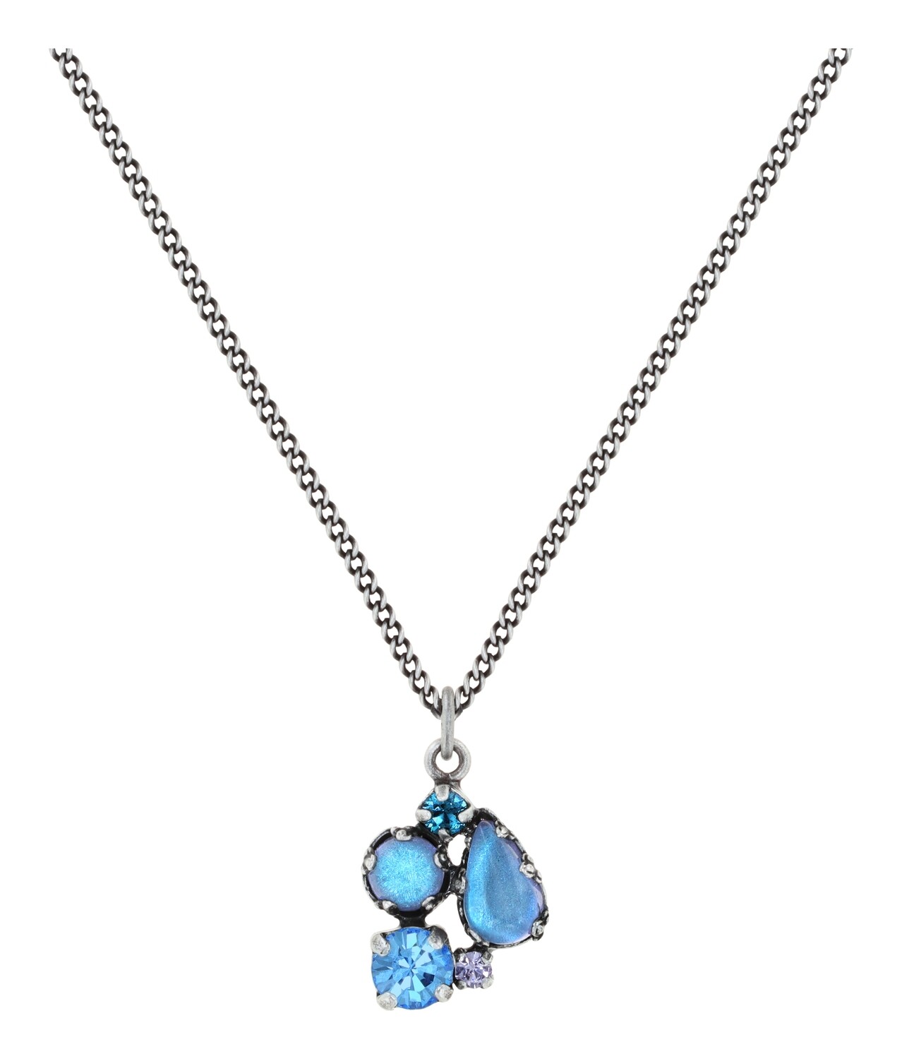 Konplott Kette Anhänger "Jelly Star" blue